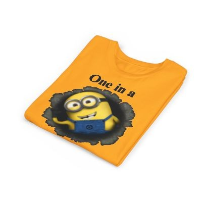 One in a Minion Birthday T-Shirt | Matching Family Minion Shirts | Siblings, Kid Party Outfit | Cute Minion Birthday T-Shirt